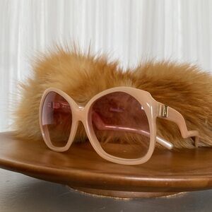 Vintage 70’s YSL Y 34 colour butterscotch gradient reddish brown lenses! 54-18